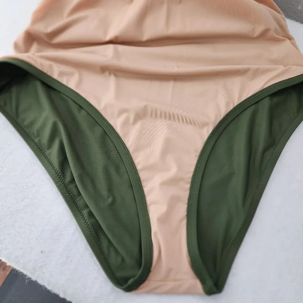 J. Crew One-shoulder Swimsuit with Tortoise Ring - Picture 9 of 12